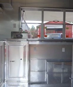 Concession Trailer Orange - 8.5' x 14' Catering Enclosed -Cheap Concession Trailers Shop dsc00684