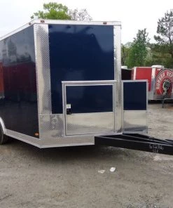 8.5' x 14' Enclosed Indigo Blue Concession Food Trailer -Cheap Concession Trailers Shop dsc00691 1 1