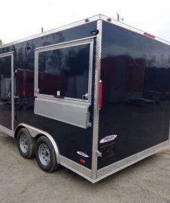 8.5' x 14' Enclosed Indigo Blue Concession Food Trailer -Cheap Concession Trailers Shop dsc00695 1 1