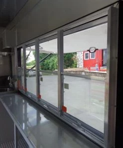 Concession Trailer Orange - 8.5' x 14' Catering Enclosed -Cheap Concession Trailers Shop dsc00697