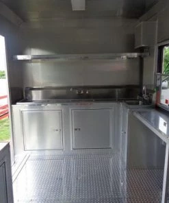 Concession Trailer Orange - 8.5' x 14' Catering Enclosed -Cheap Concession Trailers Shop dsc00706