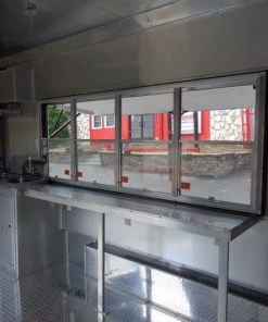 Concession Trailer Orange - 8.5' x 14' Catering Enclosed -Cheap Concession Trailers Shop dsc00708