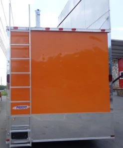 Concession Trailer Orange - 8.5' x 14' Catering Enclosed -Cheap Concession Trailers Shop dsc00712