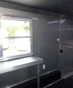 8.5' x 14' Enclosed Indigo Blue Concession Food Trailer -Cheap Concession Trailers Shop dsc00715 1