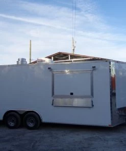 8.5' x 20' White Food Event Concession Trailer With Appliances -Cheap Concession Trailers Shop dsc00739 1 1