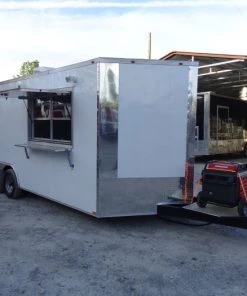 8.5' x 20' White Food Event Concession Trailer With Appliances -Cheap Concession Trailers Shop dsc00741 1 1 1