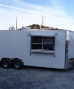 8.5' x 20' White Food Event Concession Trailer With Appliances -Cheap Concession Trailers Shop dsc00742 1 1