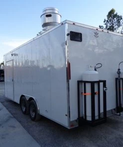 8.5' x 20' White Food Event Concession Trailer With Appliances -Cheap Concession Trailers Shop dsc00745 1 1