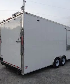 8.5' x 25' White Vending Concession Food Trailer -Cheap Concession Trailers Shop dsc00774 3 1