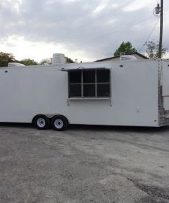 8.5' x 25' White Vending Concession Food Trailer -Cheap Concession Trailers Shop dsc00778 6 1