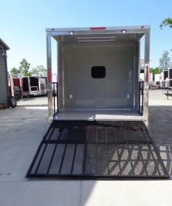 8.5' x 26' Dove Grey Flat Nose Concession Food Trailer 30 8.5' x 26' Dove Grey Flat Nose Concession Food Trailer -Cheap Concession Trailers Shop dsc00932 2 1