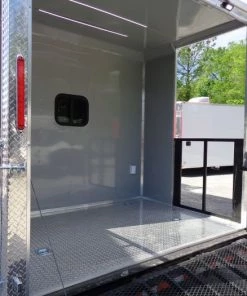 8.5' x 26' Dove Grey Flat Nose Concession Food Trailer 42 8.5' x 26' Dove Grey Flat Nose Concession Food Trailer -Cheap Concession Trailers Shop dsc00938 2 1