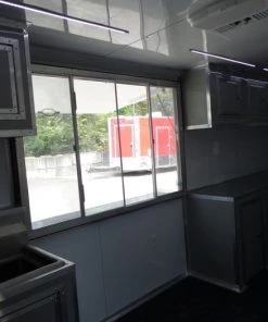 8.5' x 26' Dove Grey Flat Nose Concession Food Trailer 28 8.5' x 26' Dove Grey Flat Nose Concession Food Trailer -Cheap Concession Trailers Shop dsc00943 1 1