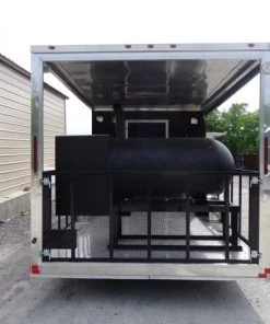 8.5' x 24' Black Porch Style Concession Food Trailer With Appliances -Cheap Concession Trailers Shop dsc01023 4 1