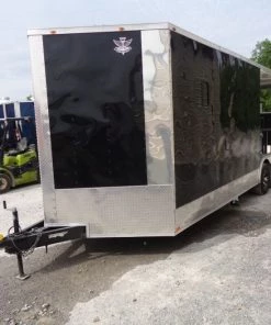 8.5' x 24' Black Porch Style Concession Food Trailer With Appliances -Cheap Concession Trailers Shop dsc01025 3 1