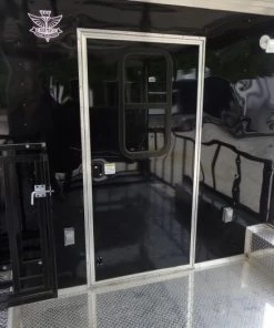 8.5' x 24' Black Porch Style Concession Food Trailer With Appliances -Cheap Concession Trailers Shop dsc01027 4 1