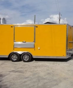 8.5' x 18' Penske Yellow Concession Food Trailer With Appliances -Cheap Concession Trailers Shop dsc01044 4 1