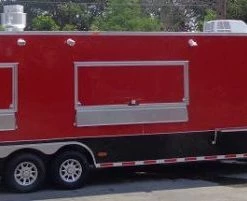 Concession Trailer 8.5'x53' Gooseneck BBQ Catering Food Smoker Event (Red) 136 Concession Trailer 8.5'x53' Gooseneck BBQ Catering Food Smoker Event (Red) -Cheap Concession Trailers Shop dsc01045 2