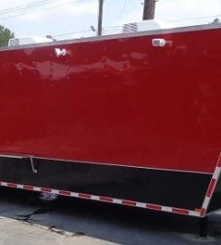 Concession Trailer 8.5'x53' Gooseneck BBQ Catering Food Smoker Event (Red) 180 Concession Trailer 8.5'x53' Gooseneck BBQ Catering Food Smoker Event (Red) -Cheap Concession Trailers Shop dsc01047 1