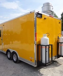 8.5' x 18' Penske Yellow Concession Food Trailer With Appliances -Cheap Concession Trailers Shop dsc01050 4 1