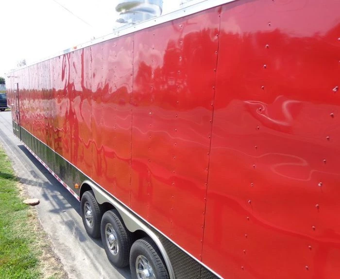 Concession Trailer 8.5'x53' Gooseneck BBQ Catering Food Smoker Event (Red) 49 Concession Trailer 8.5'x53' Gooseneck BBQ Catering Food Smoker Event (Red) - Image 49