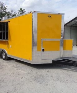 8.5' x 18' Penske Yellow Concession Food Trailer With Appliances -Cheap Concession Trailers Shop dsc01056 5 1