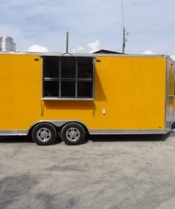 8.5' x 18' Penske Yellow Concession Food Trailer With Appliances -Cheap Concession Trailers Shop dsc01057 5 1