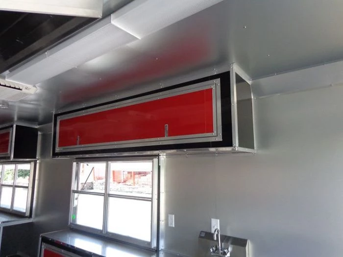 Concession Trailer 8.5'x53' Gooseneck BBQ Catering Food Smoker Event (Red) 47 Concession Trailer 8.5'x53' Gooseneck BBQ Catering Food Smoker Event (Red) - Image 47