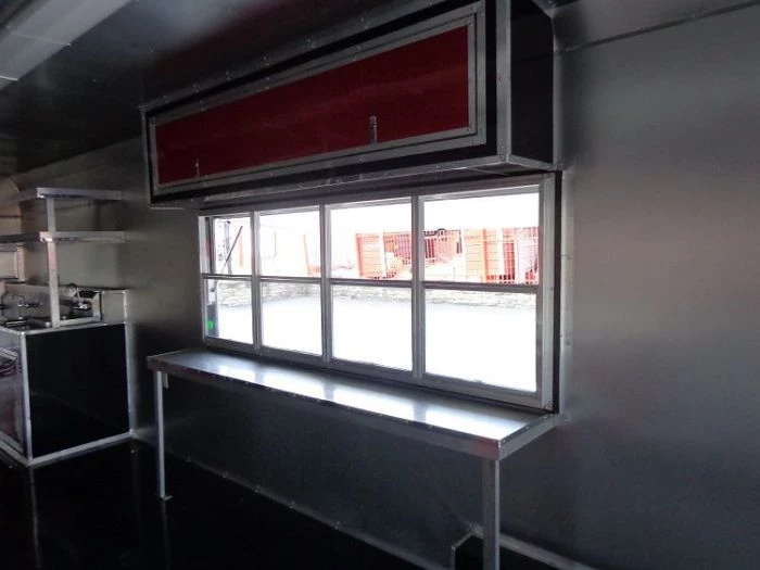 Concession Trailer 8.5'x53' Gooseneck BBQ Catering Food Smoker Event (Red) 63 Concession Trailer 8.5'x53' Gooseneck BBQ Catering Food Smoker Event (Red) - Image 63