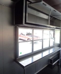 Concession Trailer 8.5'x53' Gooseneck BBQ Catering Food Smoker Event (Red) 186 Concession Trailer 8.5'x53' Gooseneck BBQ Catering Food Smoker Event (Red) -Cheap Concession Trailers Shop dsc01072 3