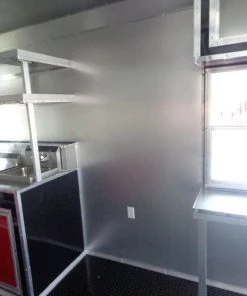 Concession Trailer 8.5'x53' Gooseneck BBQ Catering Food Smoker Event (Red) 182 Concession Trailer 8.5'x53' Gooseneck BBQ Catering Food Smoker Event (Red) -Cheap Concession Trailers Shop dsc01075 3