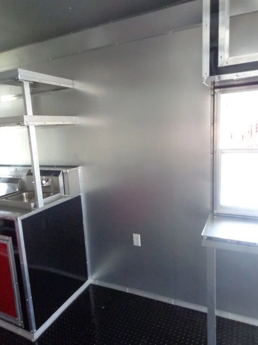 Concession Trailer 8.5'x53' Gooseneck BBQ Catering Food Smoker Event (Red) 86 Concession Trailer 8.5'x53' Gooseneck BBQ Catering Food Smoker Event (Red) - Image 86