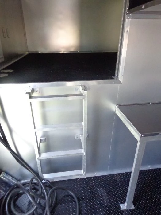 Concession Trailer 8.5'x53' Gooseneck BBQ Catering Food Smoker Event (Red) 62 Concession Trailer 8.5'x53' Gooseneck BBQ Catering Food Smoker Event (Red) - Image 62