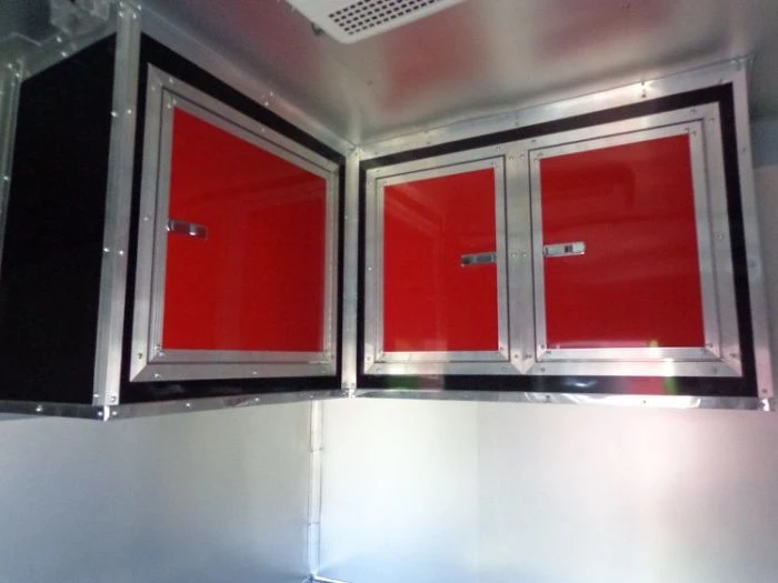 Concession Trailer 8.5'x53' Gooseneck BBQ Catering Food Smoker Event (Red) 30 Concession Trailer 8.5'x53' Gooseneck BBQ Catering Food Smoker Event (Red) - Image 30