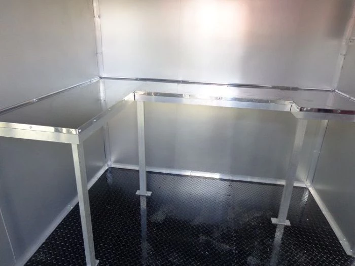 Concession Trailer 8.5'x53' Gooseneck BBQ Catering Food Smoker Event (Red) 54 Concession Trailer 8.5'x53' Gooseneck BBQ Catering Food Smoker Event (Red) - Image 54