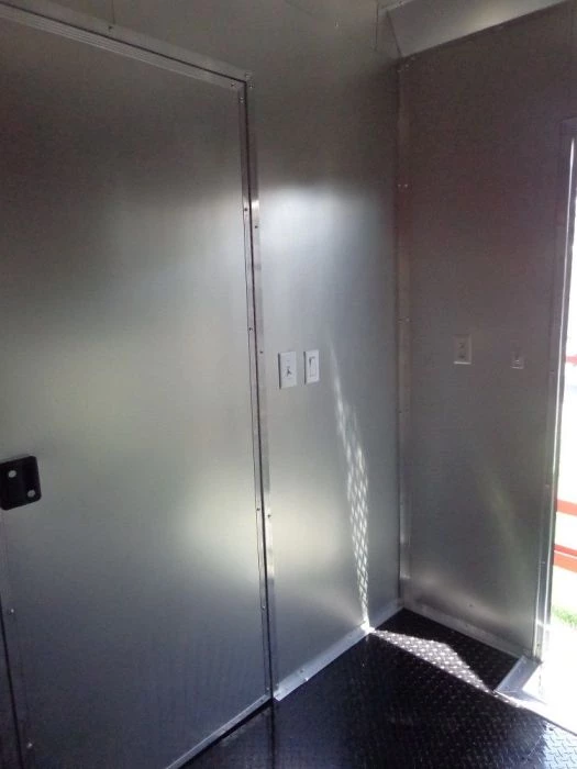 Concession Trailer 8.5'x53' Gooseneck BBQ Catering Food Smoker Event (Red) 53 Concession Trailer 8.5'x53' Gooseneck BBQ Catering Food Smoker Event (Red) - Image 53