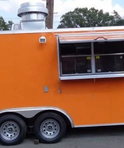 Concession Trailer 8.5'x16' Event Catering Food Vending (Orange) -Cheap Concession Trailers Shop dsc01091