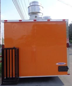 Concession Trailer 8.5'x16' Event Catering Food Vending (Orange) -Cheap Concession Trailers Shop dsc01093