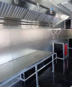 Concession Trailer 8.5'x53' Gooseneck BBQ Catering Food Smoker Event (Red) 132 Concession Trailer 8.5'x53' Gooseneck BBQ Catering Food Smoker Event (Red) -Cheap Concession Trailers Shop dsc01095 2