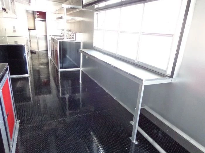 Concession Trailer 8.5'x53' Gooseneck BBQ Catering Food Smoker Event (Red) 85 Concession Trailer 8.5'x53' Gooseneck BBQ Catering Food Smoker Event (Red) - Image 85