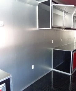 Concession Trailer 8.5'x53' Gooseneck BBQ Catering Food Smoker Event (Red) 166 Concession Trailer 8.5'x53' Gooseneck BBQ Catering Food Smoker Event (Red) -Cheap Concession Trailers Shop dsc01100 2