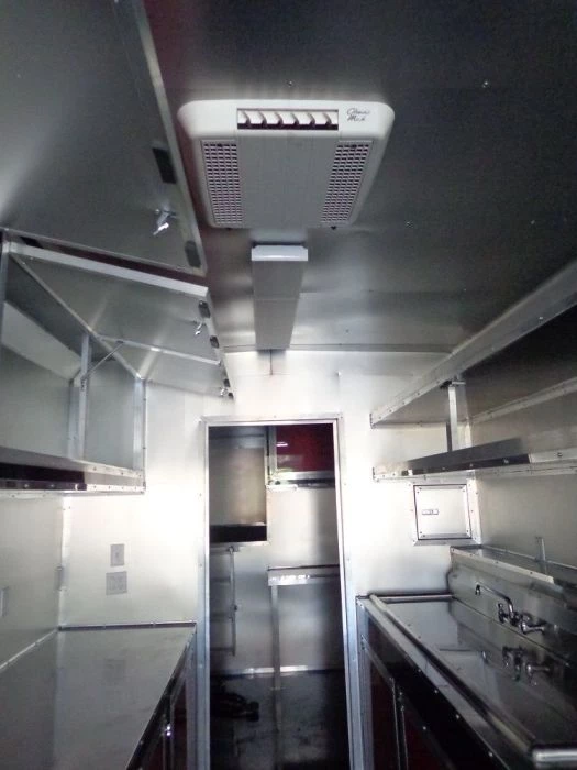 Concession Trailer 8.5'x53' Gooseneck BBQ Catering Food Smoker Event (Red) 33 Concession Trailer 8.5'x53' Gooseneck BBQ Catering Food Smoker Event (Red) - Image 33