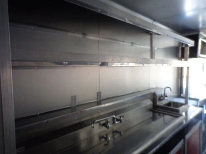 Concession Trailer 8.5'x53' Gooseneck BBQ Catering Food Smoker Event (Red) 31 Concession Trailer 8.5'x53' Gooseneck BBQ Catering Food Smoker Event (Red) - Image 31