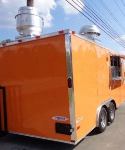 Concession Trailer 8.5'x16' Event Catering Food Vending (Orange) -Cheap Concession Trailers Shop dsc01110