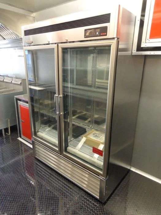 Concession Trailer 8.5'x53' Gooseneck BBQ Catering Food Smoker Event (Red) 12 Concession Trailer 8.5'x53' Gooseneck BBQ Catering Food Smoker Event (Red) - Image 12