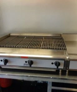 Concession Trailer 8.5'x53' Gooseneck BBQ Catering Food Smoker Event (Red) 109 Concession Trailer 8.5'x53' Gooseneck BBQ Catering Food Smoker Event (Red) -Cheap Concession Trailers Shop dsc01114 1