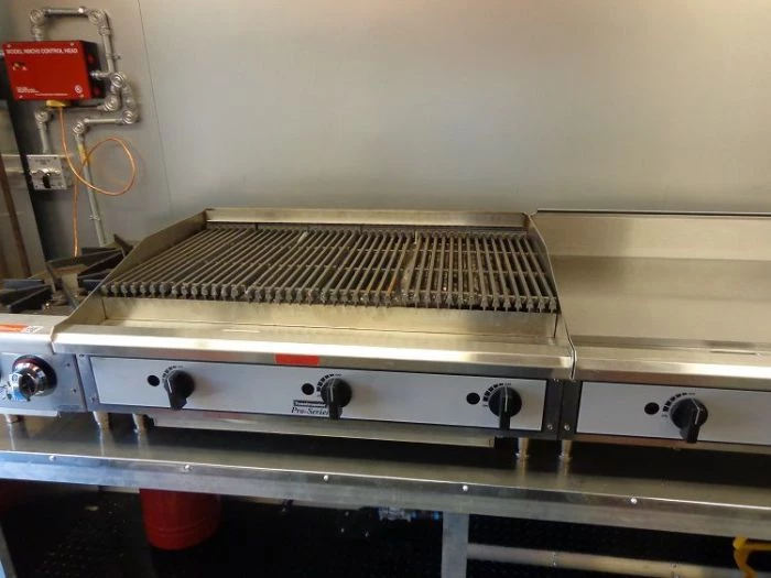 Concession Trailer 8.5'x53' Gooseneck BBQ Catering Food Smoker Event (Red) 13 Concession Trailer 8.5'x53' Gooseneck BBQ Catering Food Smoker Event (Red) - Image 13