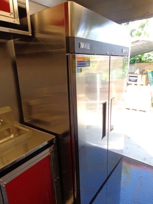 Concession Trailer 8.5'x53' Gooseneck BBQ Catering Food Smoker Event (Red) 21 Concession Trailer 8.5'x53' Gooseneck BBQ Catering Food Smoker Event (Red) - Image 21