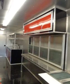 Concession Trailer 8.5'x53' Gooseneck BBQ Catering Food Smoker Event (Red) 111 Concession Trailer 8.5'x53' Gooseneck BBQ Catering Food Smoker Event (Red) -Cheap Concession Trailers Shop dsc01124 1