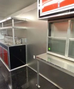 Concession Trailer 8.5'x53' Gooseneck BBQ Catering Food Smoker Event (Red) 125 Concession Trailer 8.5'x53' Gooseneck BBQ Catering Food Smoker Event (Red) -Cheap Concession Trailers Shop dsc01126 1